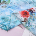 Woven Custom Colors Rayon Digital Printed Satin Fabric